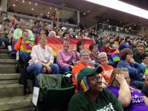 Pride Day @ Basketball game               